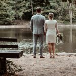 Brautshooting im Vintagestil-Am See