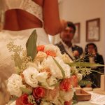 Heiraten im Golfclub Trages-Blumen