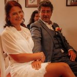 Heiraten im Golfclub Trages-Paar