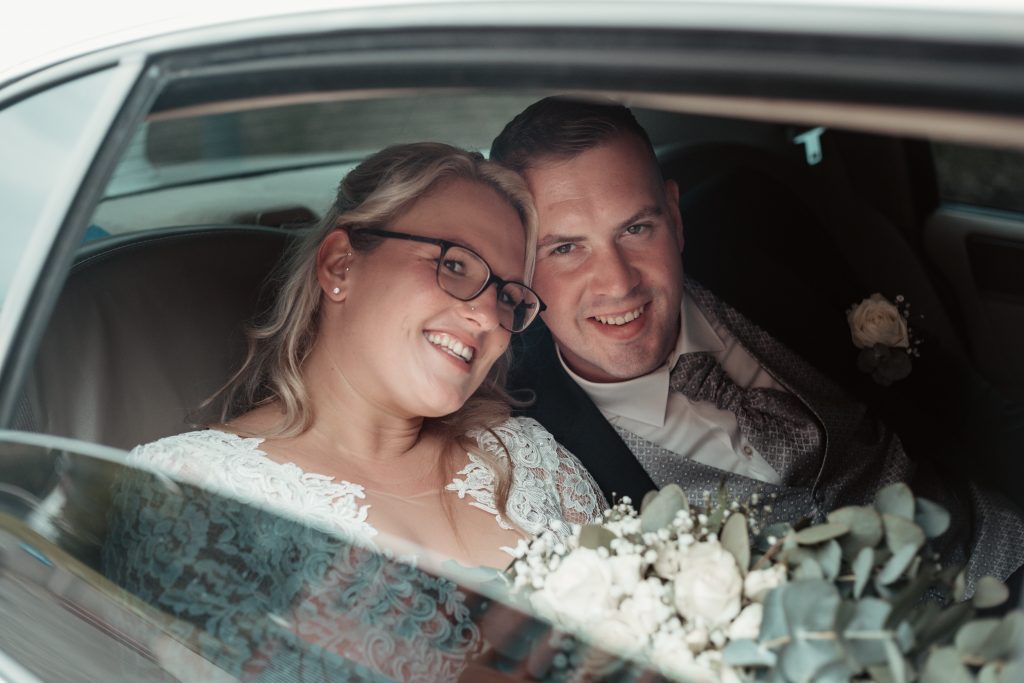 Brautpaar Hochzeit im LCV Heim